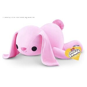 Hug-A-Lumps Hazel the Pink Bunny weighted plush